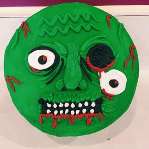 Halloween Monster Custom Cake