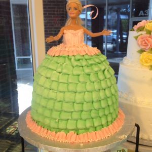 Kids Barbie Doll Cake