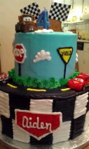 Kids Cars Theme Cake