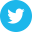 Twitter icon in blue circle