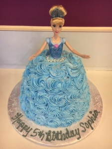 Kids Cinderella Custom Cake